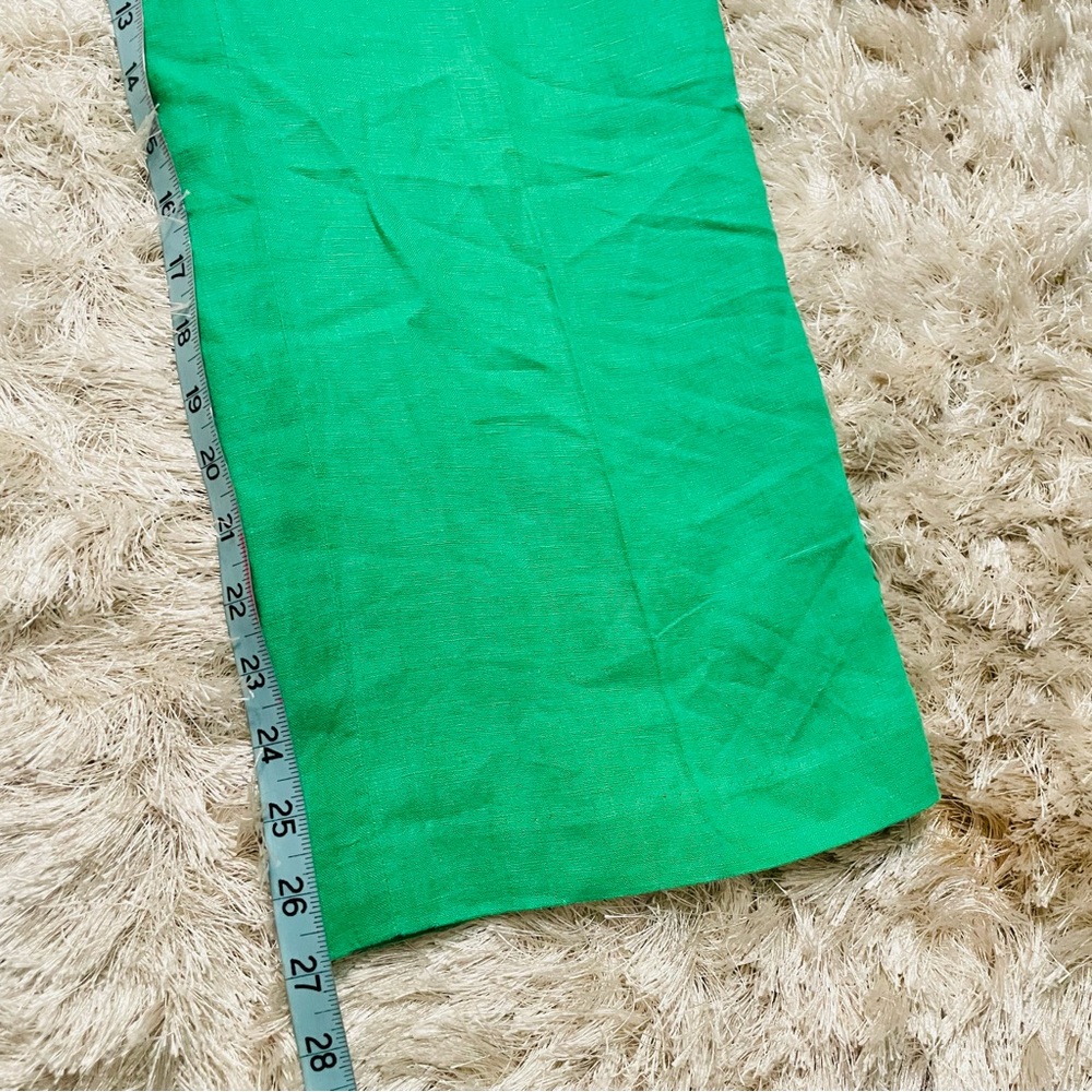 Mara Hoffman Kelly Green Linen Pants - Picture 5 of 7